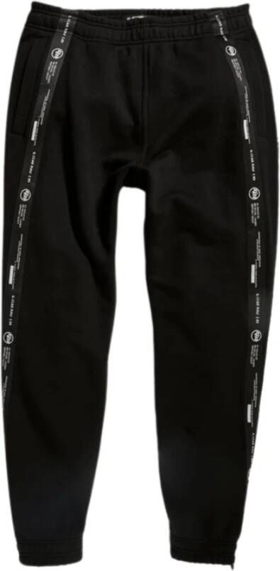 G-Star Raw Sweatpants van katoen met logostrepen