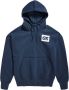 G-Star RAW GS RAW Back Graphic Loose Hoodie Donkerblauw Heren - Thumbnail 2