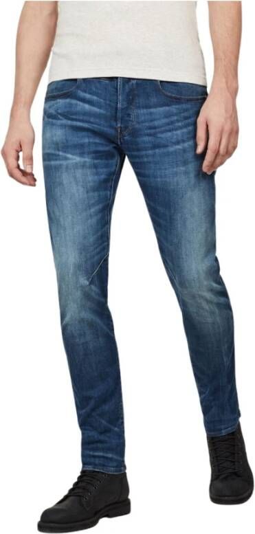 G-Star Rechte jeans Blauw Heren