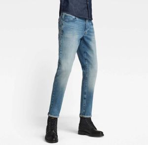 G-Star Rechte taps toelopende jeans Blauw Heren