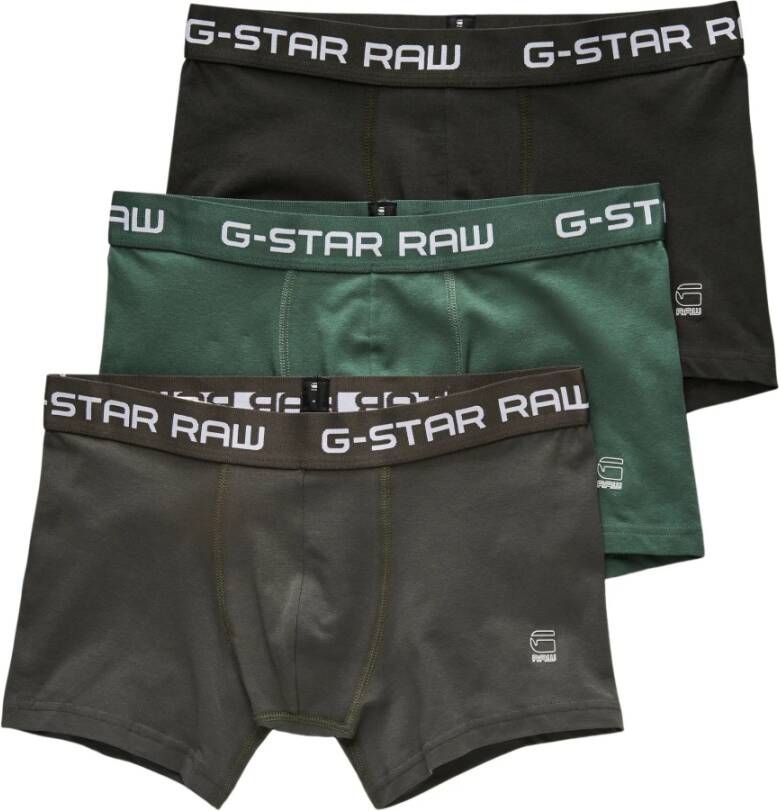 G-Star Klassieke Jersey Stretch Trunks Shorts 3 Pack Multicolor Heren - Foto 5