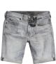 G-Star RAW 3301 slim fit jeans short sun faded glacier grey - Thumbnail 4