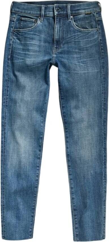 G-Star Skinny Jeans Blauw Dames