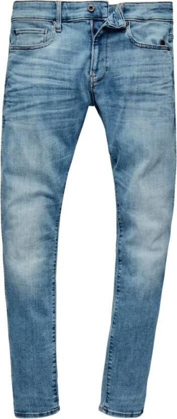 G-Star Skinny jeans Revend Blauw Heren