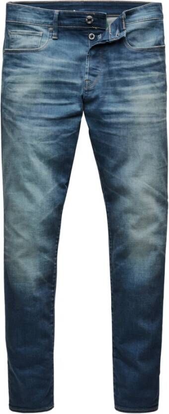 G-Star Slanke jeans 3301 Blauw Heren