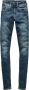 G-Star Raw Super skinny fit jeans met viscose model 'Lynn' - Thumbnail 3