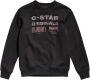 G-Star RAW Originals Stamp Sweater Zwart Heren - Thumbnail 1