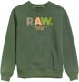 G-Star RAW sweater met printopdruk green - Thumbnail 2