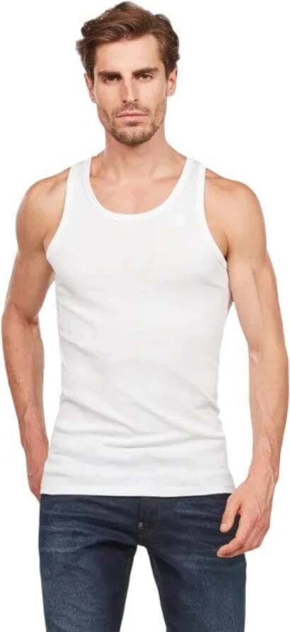 G-Star T-shirt 2-pack White Heren