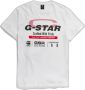 G-Star RAW Old Skool Originals T-Shirt Wit Heren - Thumbnail 2