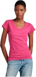 G-Star T-Shirts Roze Dames