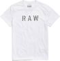 G-Star RAW regular fit T-shirt van biologisch katoen 110 white - Thumbnail 7