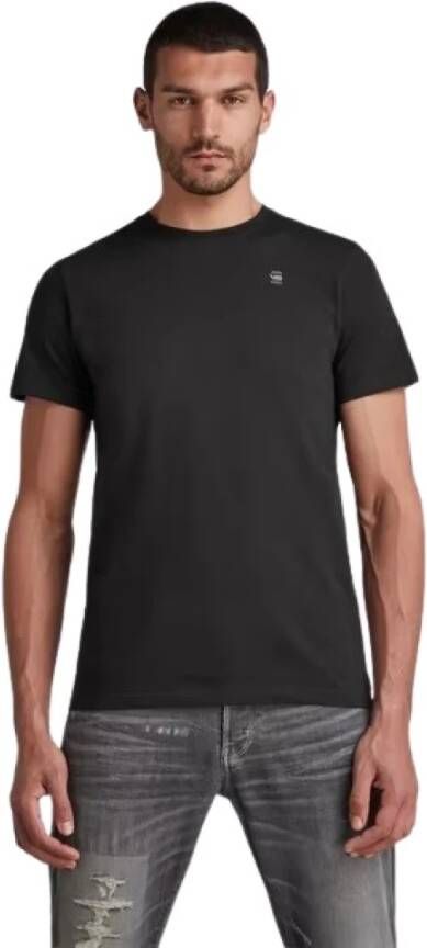 G-Star RAW regular fit T-shirt Nifous met logo black