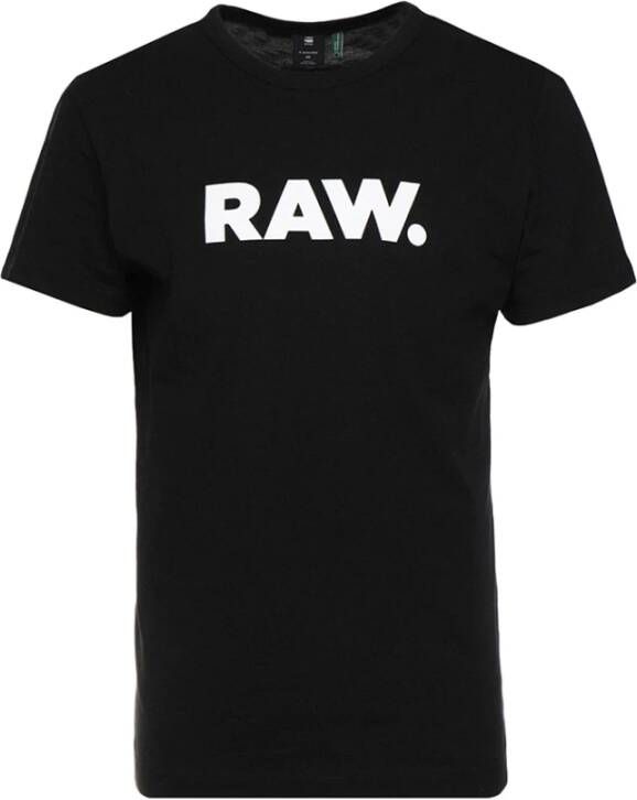 G-Star T-Shirts Zwart Heren