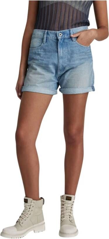 G-Star RAW Type 89 Short Lichtblauw Dames