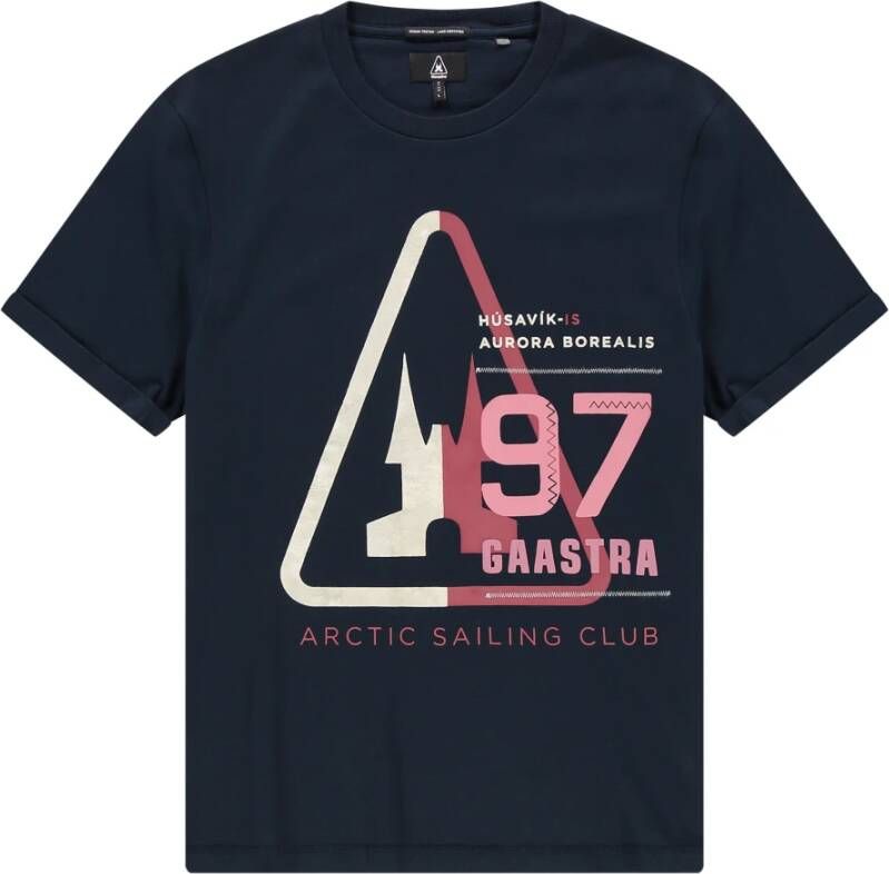 Gaastra Casual Docker T-shirt Blue Heren