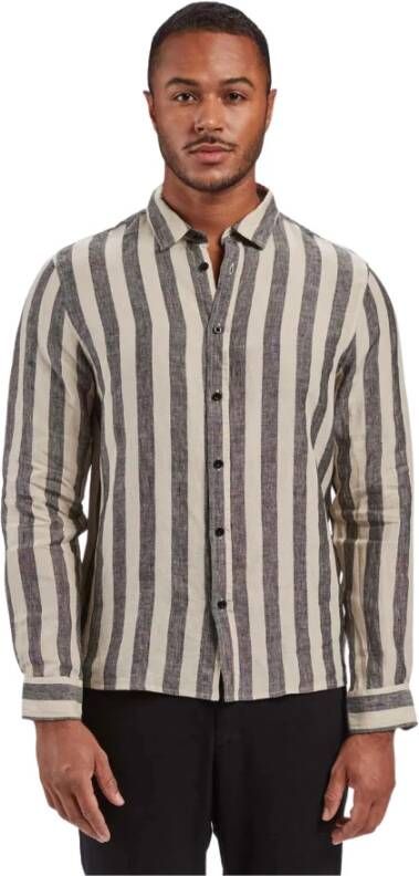 Gabba Casual Shirts Grijs Heren