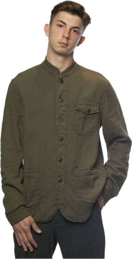 Gabba Casual Shirts Groen Heren