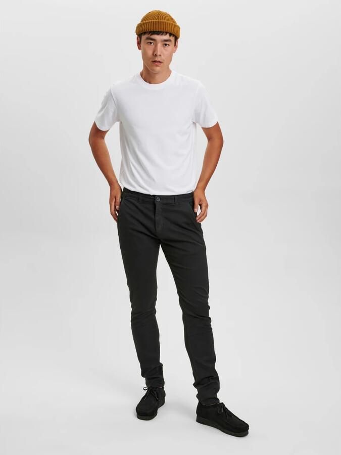 Gabba Chino Broek Paul D Black Heren - Foto 7