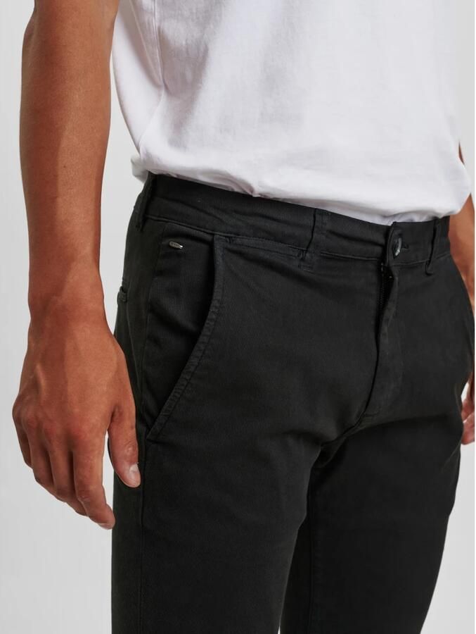Gabba Chino Broek Paul D Black Heren - Foto 5