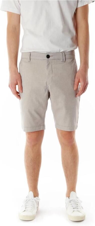 Gabba Slim Fit Shorts met knoopsluiting Gray Heren - Foto 3