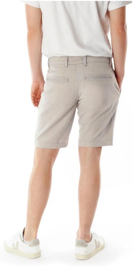 Gabba Slim Fit Shorts met knoopsluiting Gray Heren - Foto 5