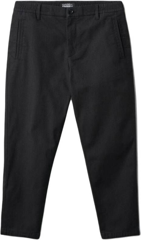 Gabba Monza Regular Fit Broek Zwart Heren