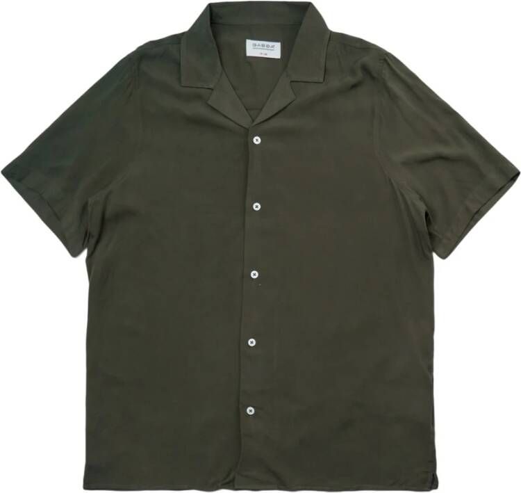 Gabba Short Sleeve Shirts Groen Heren