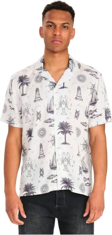 Gabba Short Sleeve Shirts White Heren