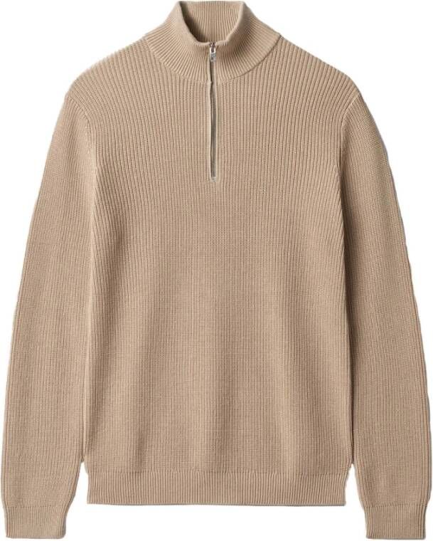 Gabba Stijlvolle Pullover Trui Beige Heren
