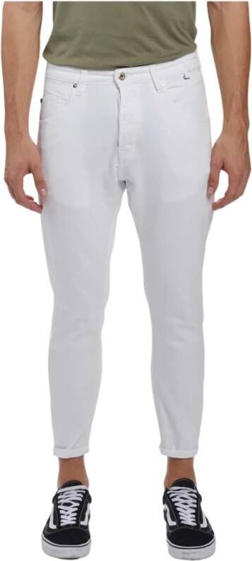 Gabba Tapered Trousers White Heren