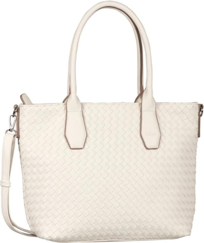 Gabor Emilia Tote Bag Wit Leer Polyurethaan White Dames - Foto 4