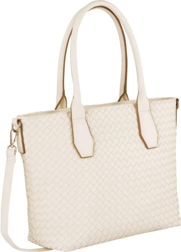 Gabor Emilia Tote Bag Wit Leer Polyurethaan White Dames - Foto 2
