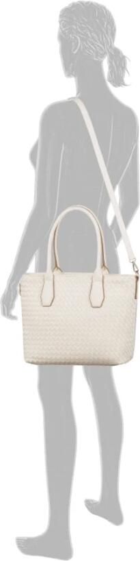 Gabor Emilia Tote Bag Wit Leer Polyurethaan White Dames - Foto 3