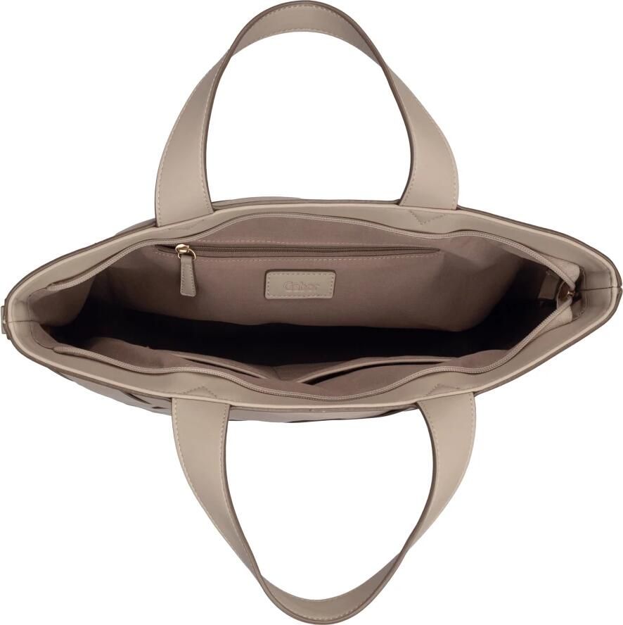 Gabor ritssluiting boodschappentas L Frida Beige Dames