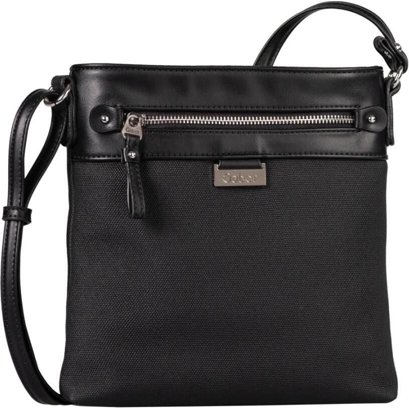 Gabor Zwarte Crossbody Tas voor Vrouwen Black Dames - Foto 4