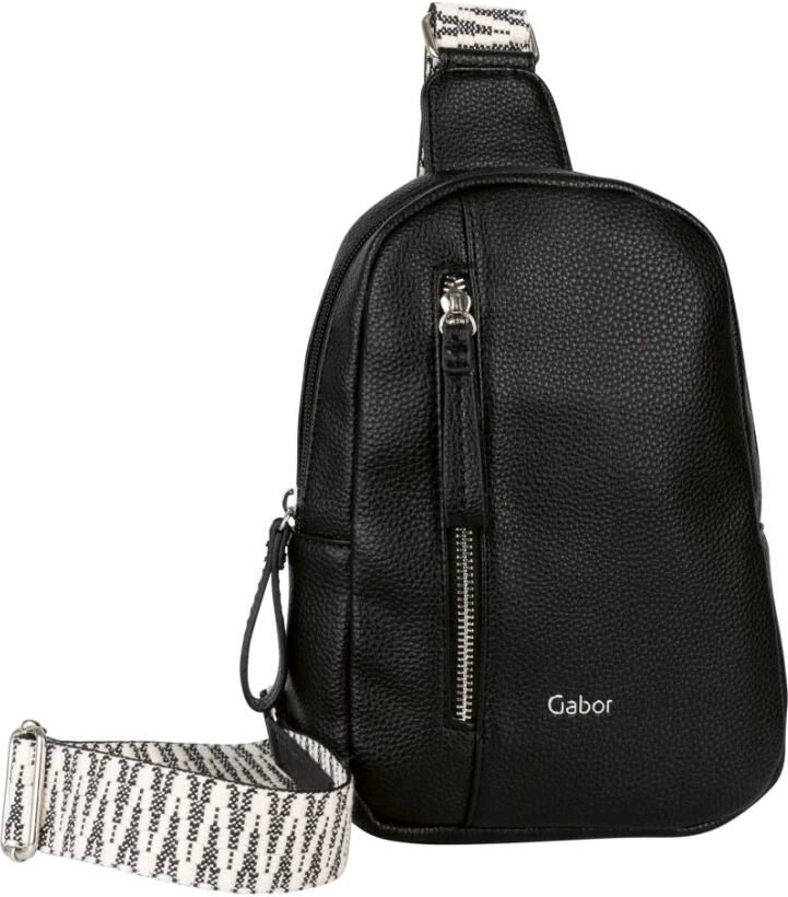 Gabor Zwarte Crossbody Tas voor Vrouwen Black Dames - Foto 3
