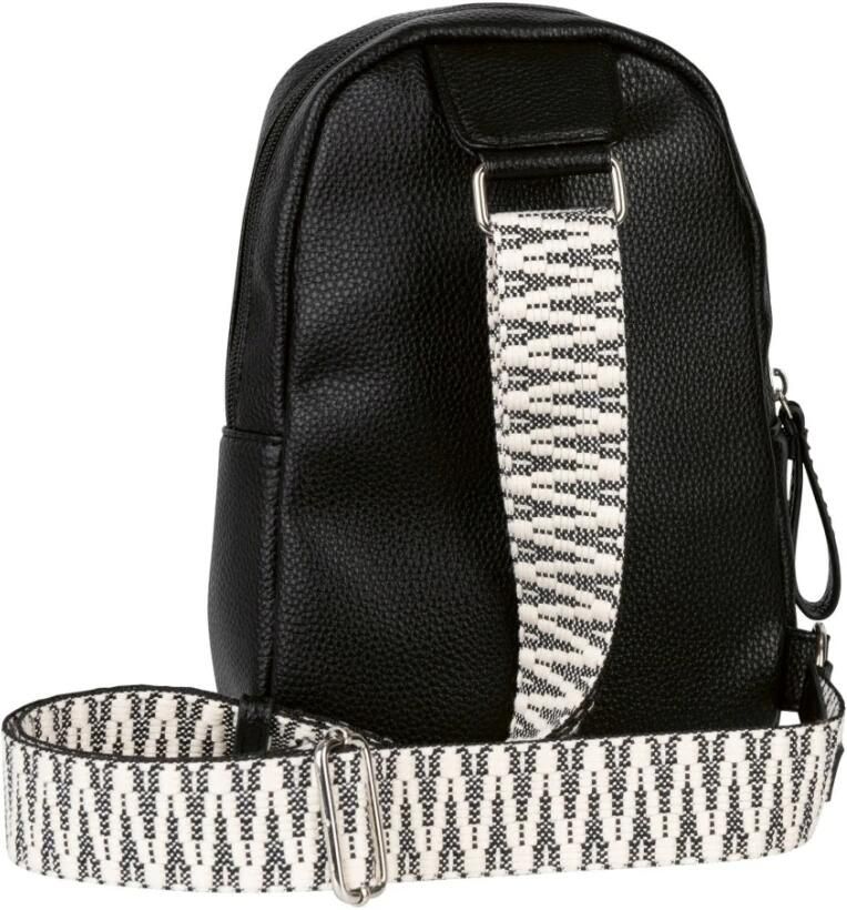 Gabor Zwarte Crossbody Tas voor Vrouwen Black Dames