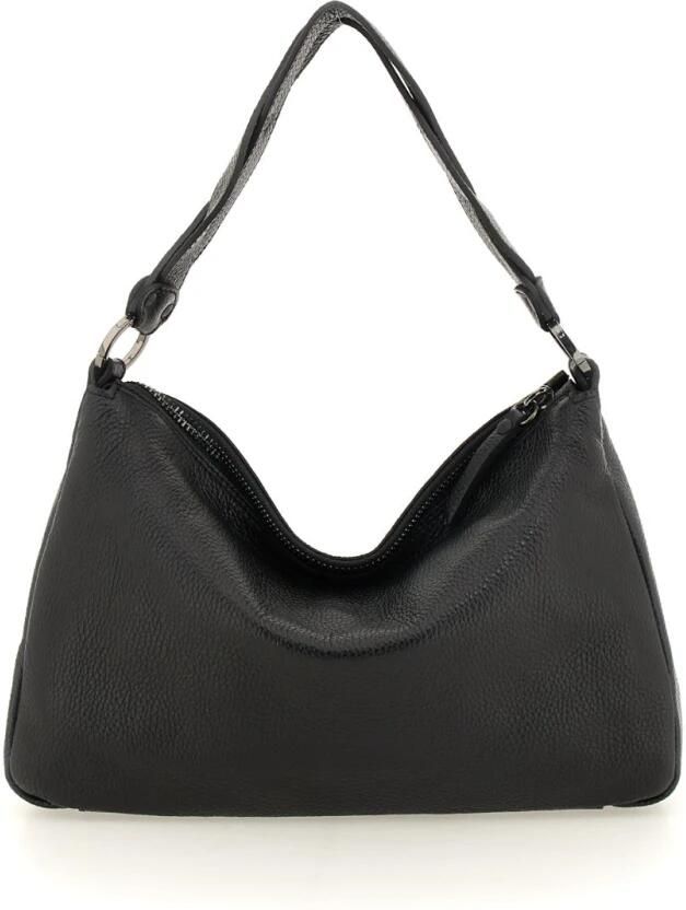 Gabs Leren schoudertas met ritssluiting Black Dames - Foto 2