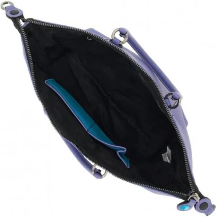 Gabs Omkeerbare leren tas met meerdere stijlen Blue