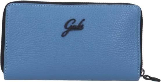 Gabs Ocean Blue Leren Portemonnee Kaarthouder Blue Dames