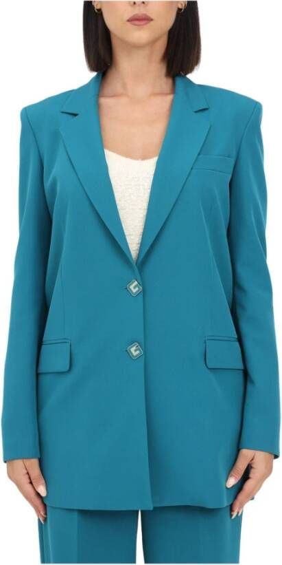 Gaëlle Paris Blazer Blauw Dames