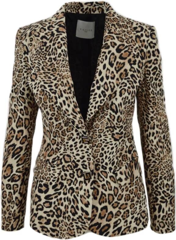Gaëlle Paris Blazers Beige Dames
