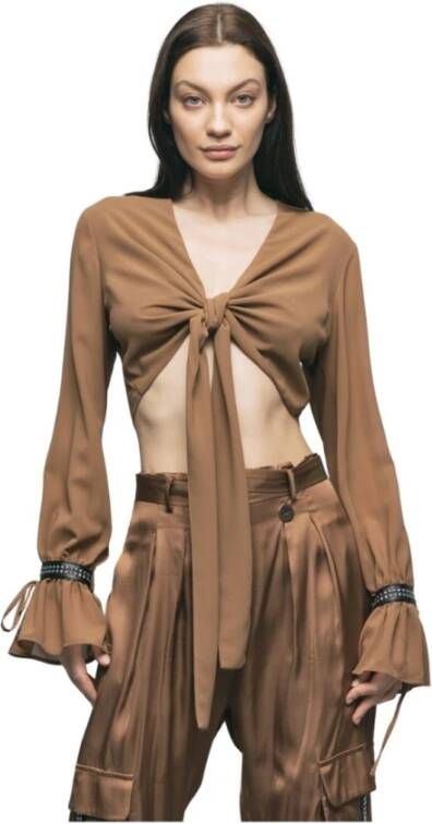 Gaëlle Paris Blouses Bruin Dames