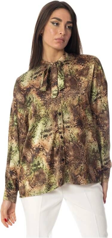 Gaëlle Paris Blouses Groen Dames