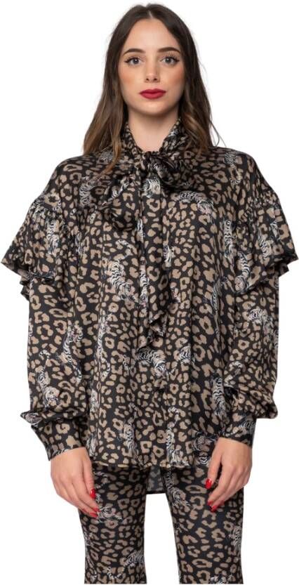Gaëlle Paris Blouses Zwart Dames