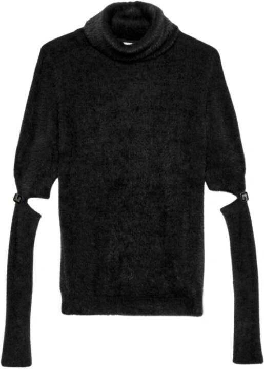Gaëlle Paris Cut Out Pullover Zwart Dames