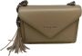 Gaëlle Paris Dames Schoudertas met Klepsluiting Beige Dames - Thumbnail 1