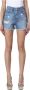 Gaëlle Paris Denim Shorts Blauw Dames - Thumbnail 1