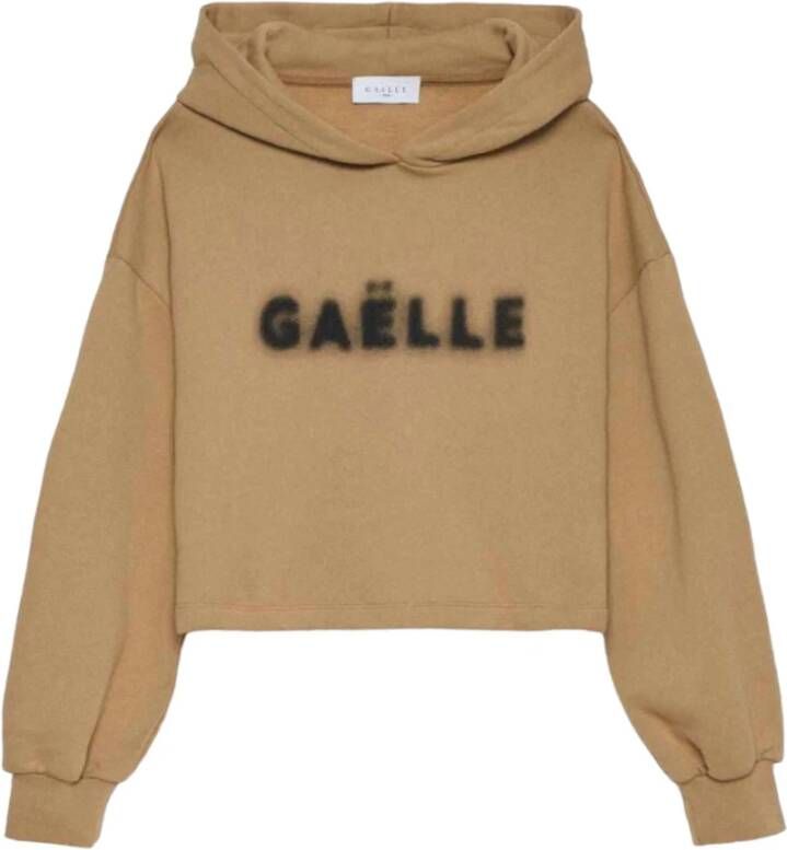 Gaëlle Paris Hoodies Beige Dames